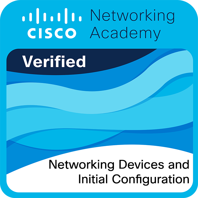 networking devices and initial configuration